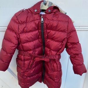 Burberry Girls Winter Coat 12M